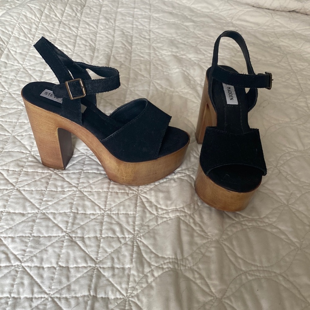 Steve Madden Block Heel Platform Heels